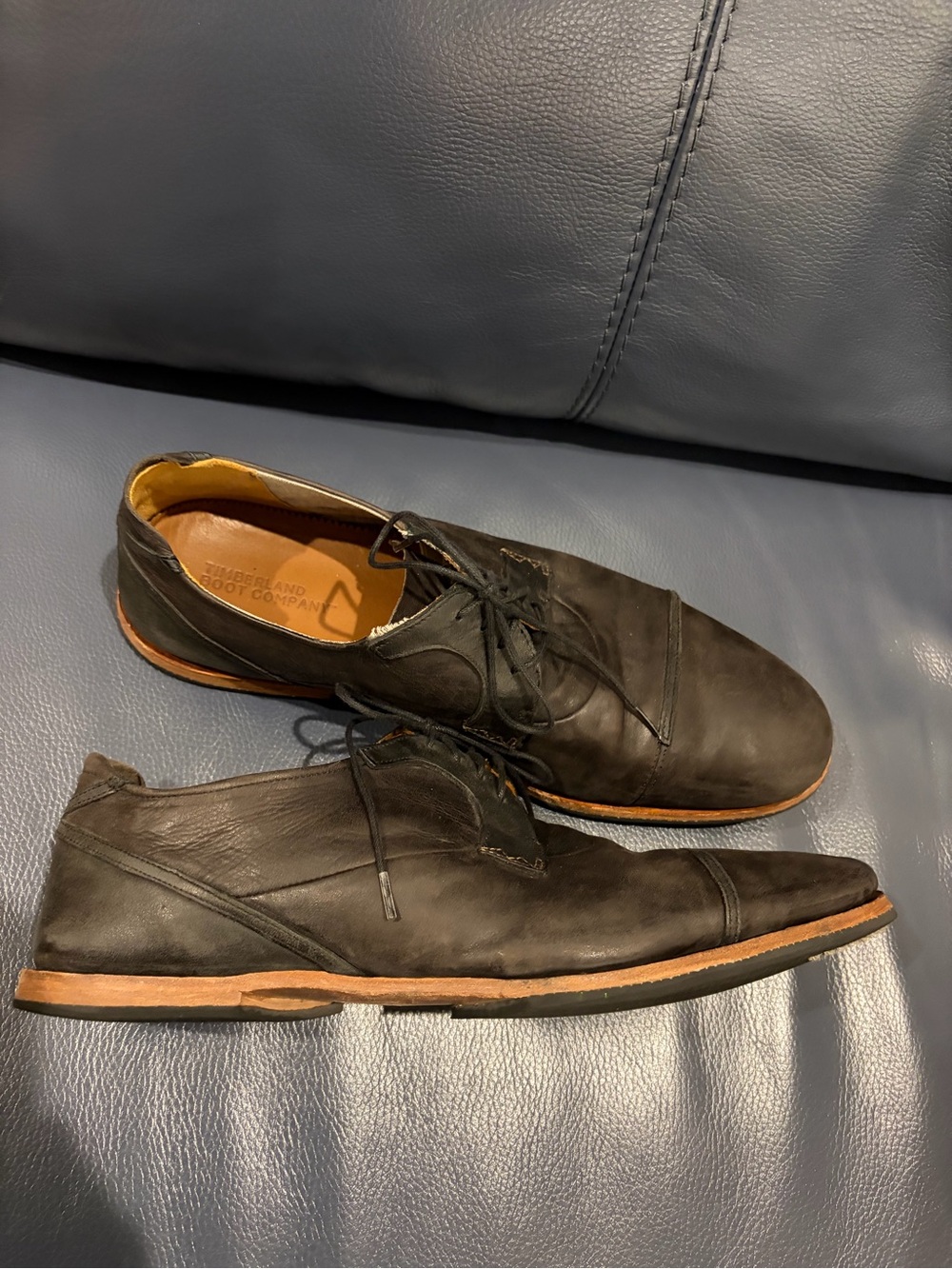 Timberland Boot Company Wodehouse Cap Toe Oxford black size 12